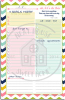 Small To-Do List - Junior Size 5.5 x 8.5 inch