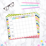 weekly house cleaning schedule