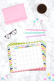 Weekly House Cleaning Schedule Template