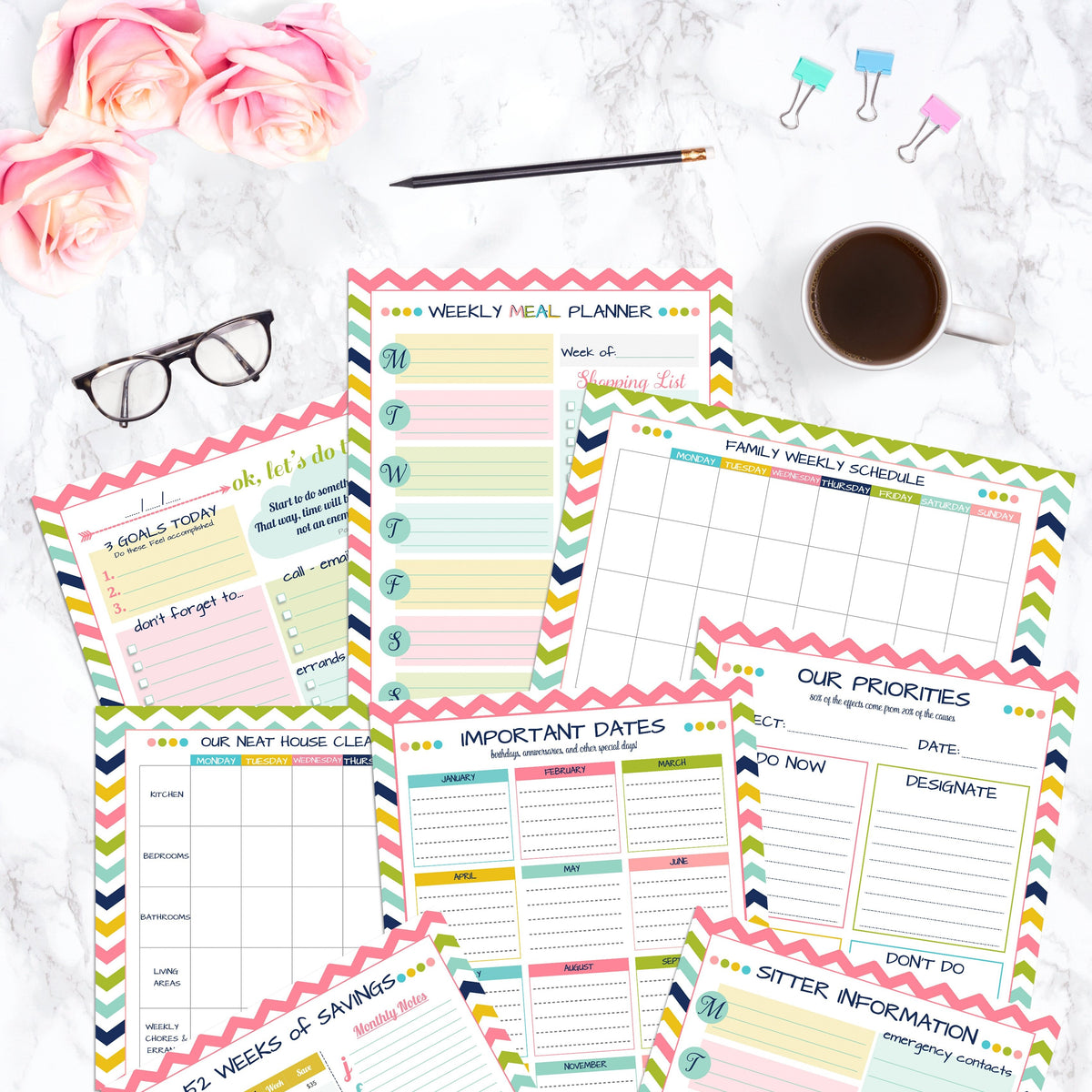 Printable Home Management Binder – Neat House. Sweet Home Online Store