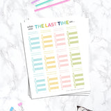 Chore Tracking Template • Spring Cleaning  • When to Clean Something Reminder